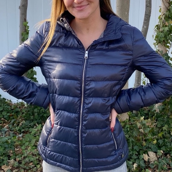 Andrew Marc Jackets \u0026 Coats | Andrew Marc Down Puffer Jacket | Color: Blue | Size: Xs | Pm-45184543's Closet